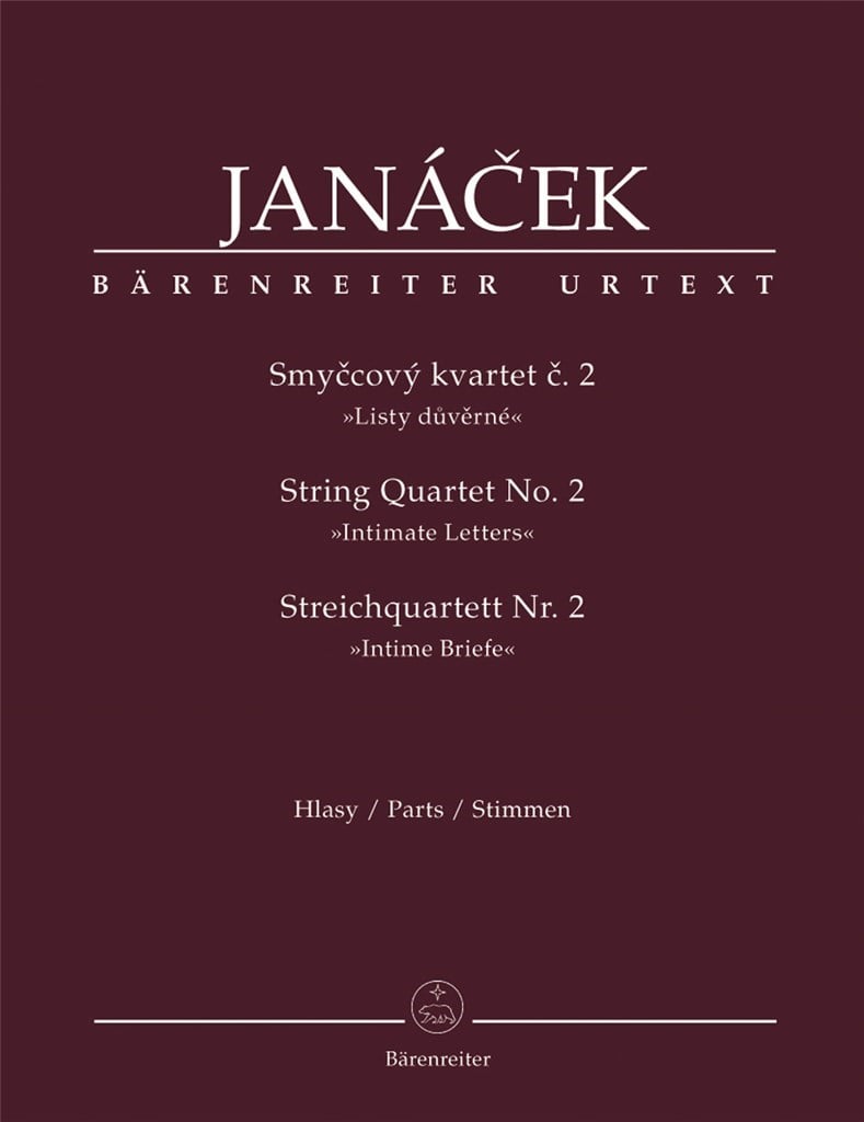 Streichquartet 2 Intime Briefe